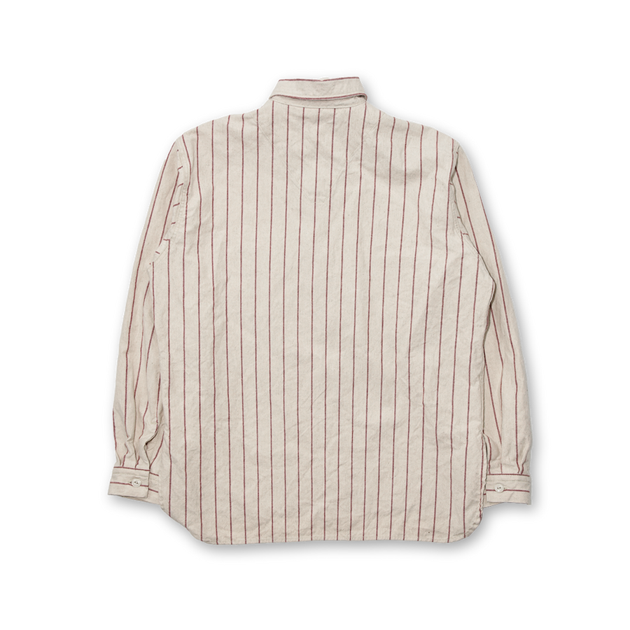 【2023AW】4080 Baseball Stripe Pullover Shirt