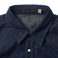 4894 - Denim Western Shirt - – FULLCOUNT