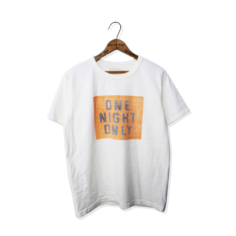 5985 BASIC PRINT TEE【ONE NIGHT ONLY】