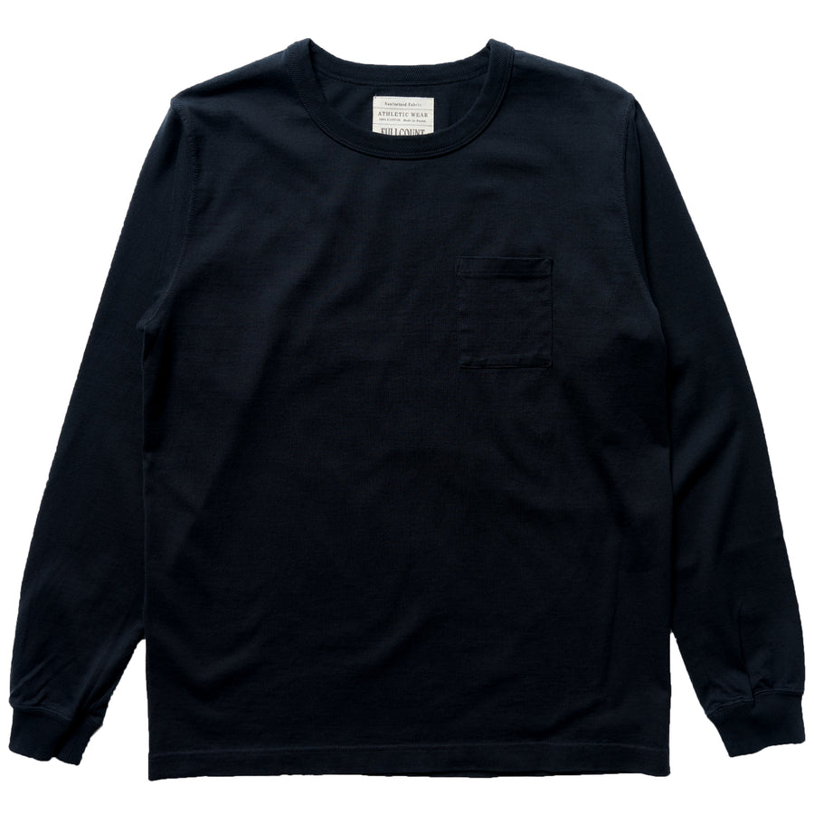 5805L- Heavy Weight Long Sleeve Pocket T-Shirt - (limited edition color)