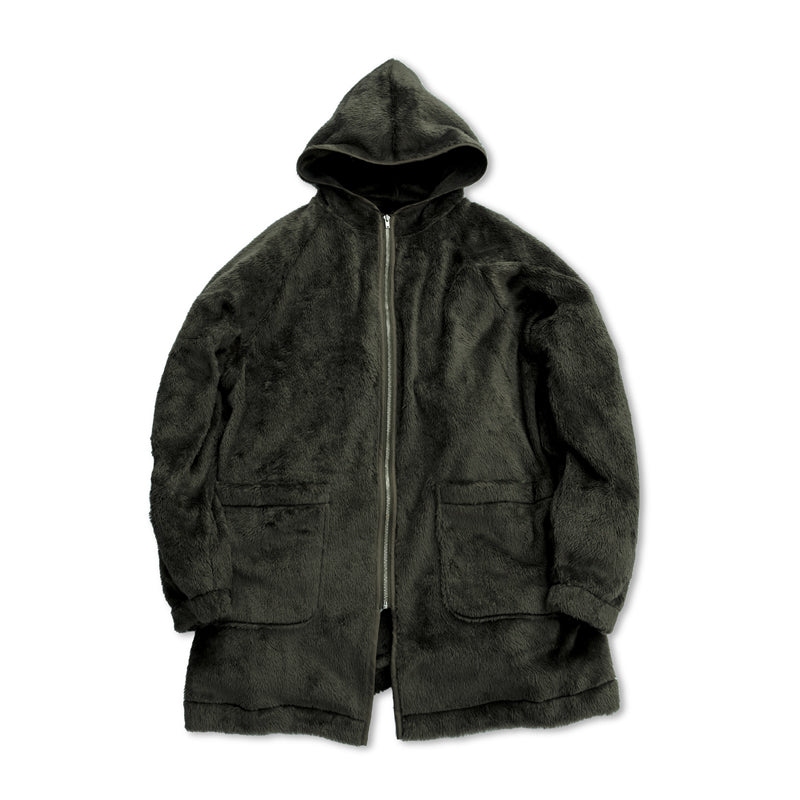 2025 Furry Fleece Hoodie Coat