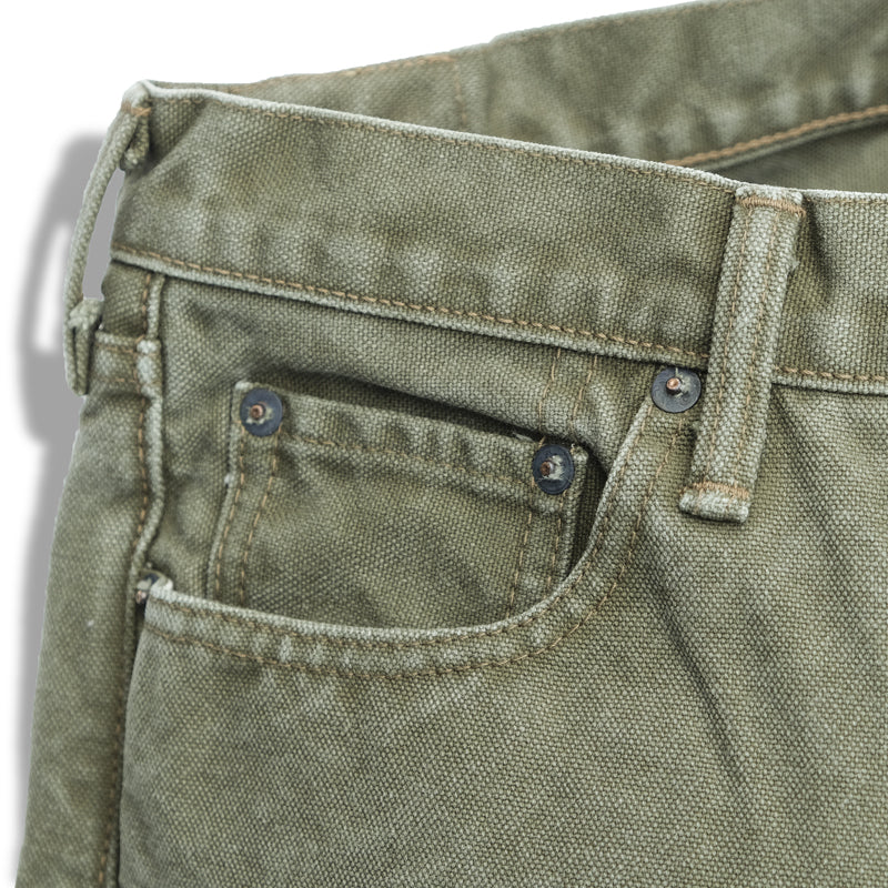 1127  Paraffin Canvas Tapered Pants