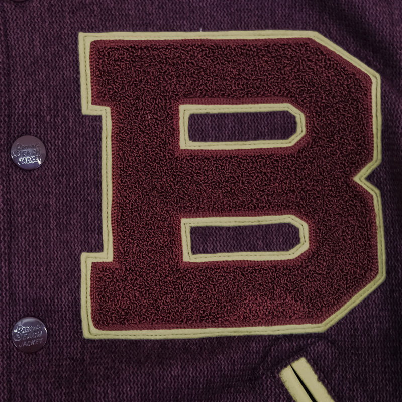 【LAST ONE】BBJ-021 Brown’ s Beach Varsity Jacket (30th Anniversary Item)
