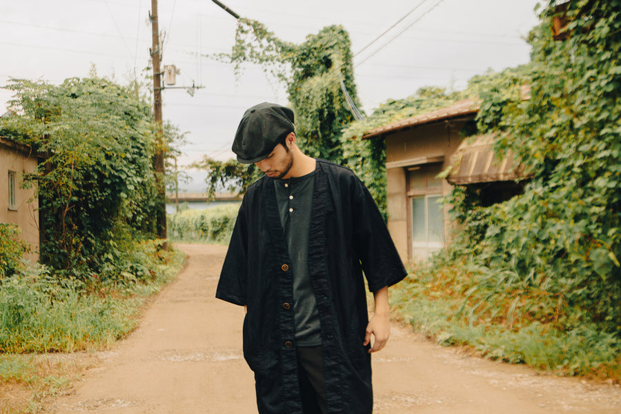 [LAST ONE] 2019-2 -“Washi” Denim Atelier Hanten Coat